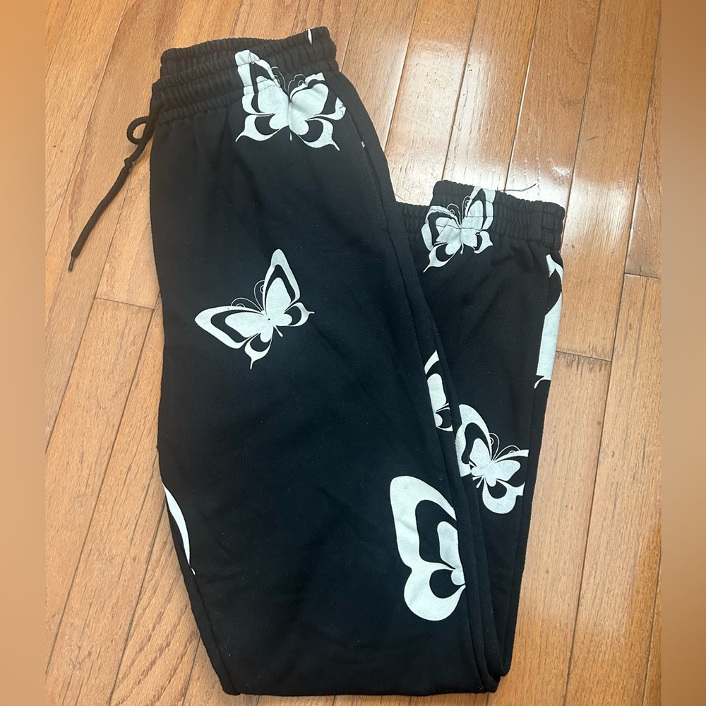 edikted butterfly sweatpants